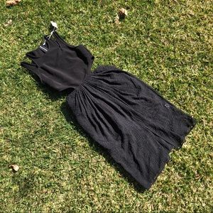 NWT Ronny kobo black cutout midi dress